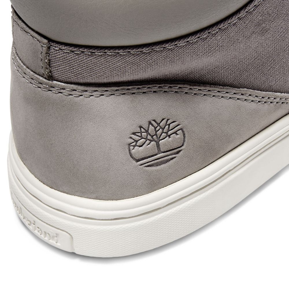 Timberland Womens Sneakers Bria High-Top - Grey - India KQ5378142